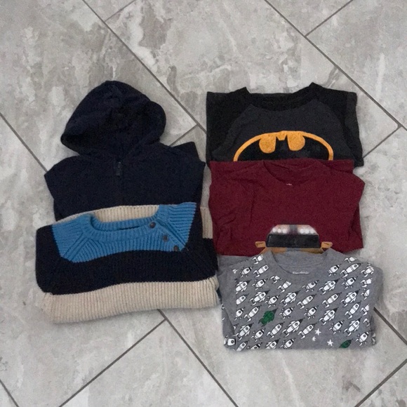 BOYS Tops Variety Pack | Bundle of Five Pieces | 2T - Picture 1 of 8